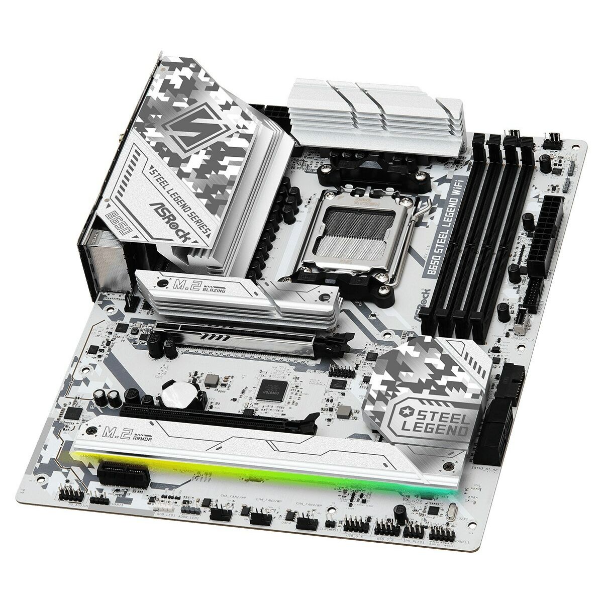 Picture of Motherboard ASRock B650 STEEL LEGEND WIFI AMD B650 AMD AM5