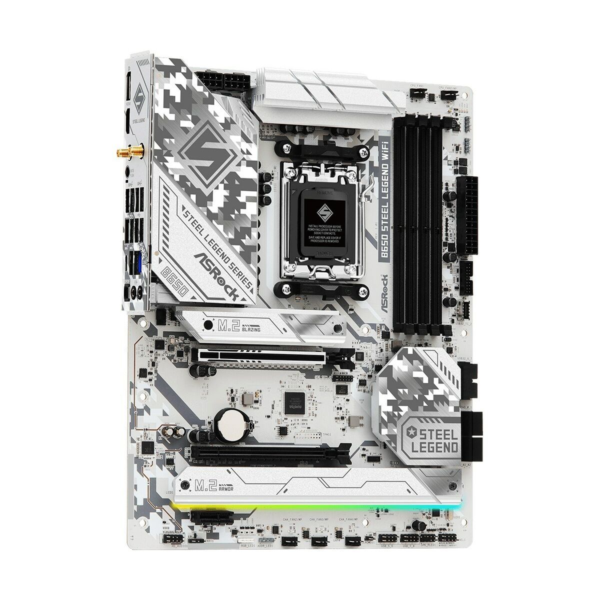 Picture of Motherboard ASRock B650 STEEL LEGEND WIFI AMD B650 AMD AM5