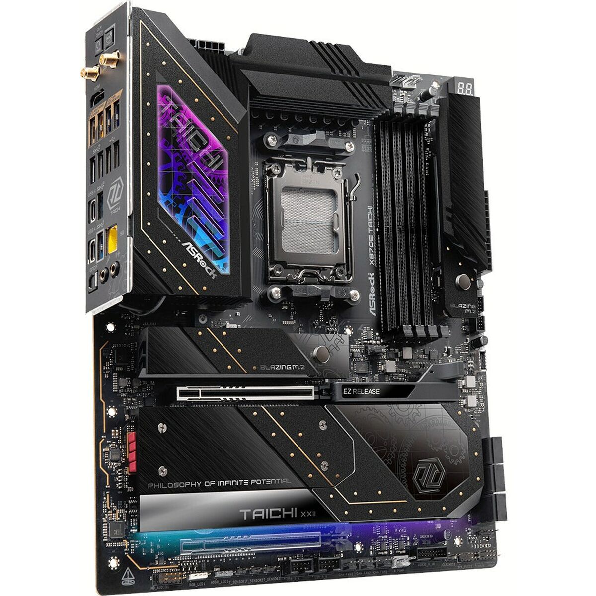 Afbeeldingen van Motherboard ASRock X870E Taichi Intel Wi-Fi 6 AMD AM5 AMD X870E