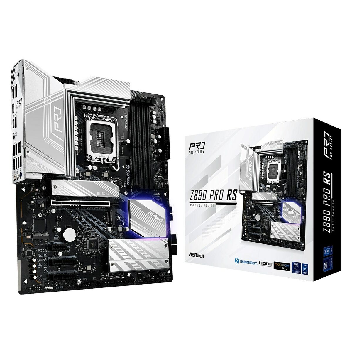 Afbeeldingen van Motherboard ASRock Z890 Pro RS LGA 1851 Intel Z890