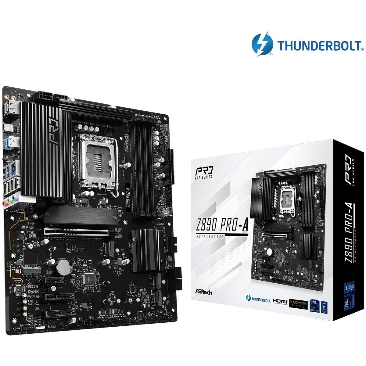 Afbeeldingen van Motherboard ASRock Z890 Pro-A LGA 1851 Intel Z890