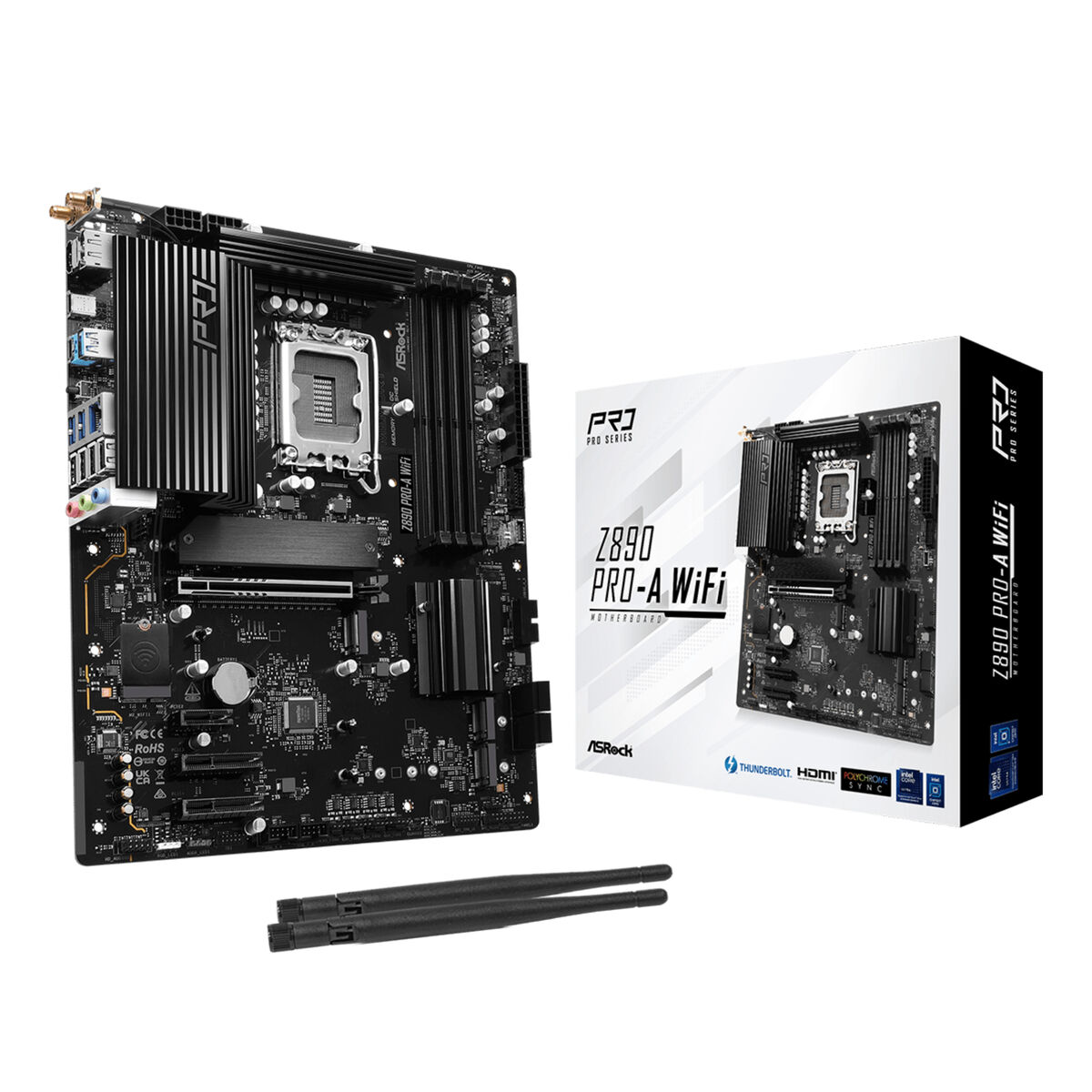 Μητρική Κάρτα ASRock Z890 Pro-A WiFi Intel Z890 LGA 1851