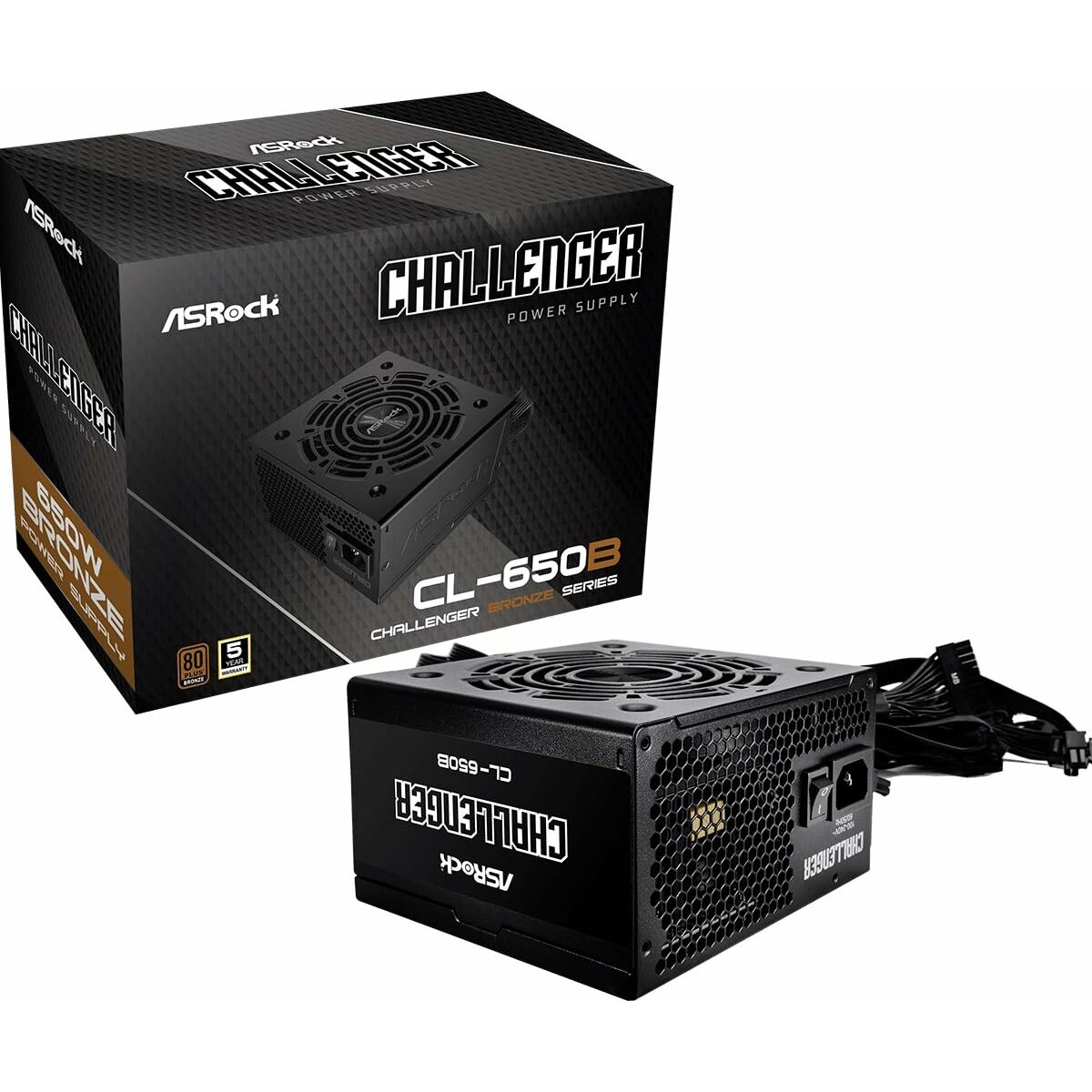Immagine di Power supply ASRock 90-UXC065-BNEAAA 650 W 80 Plus Bronze