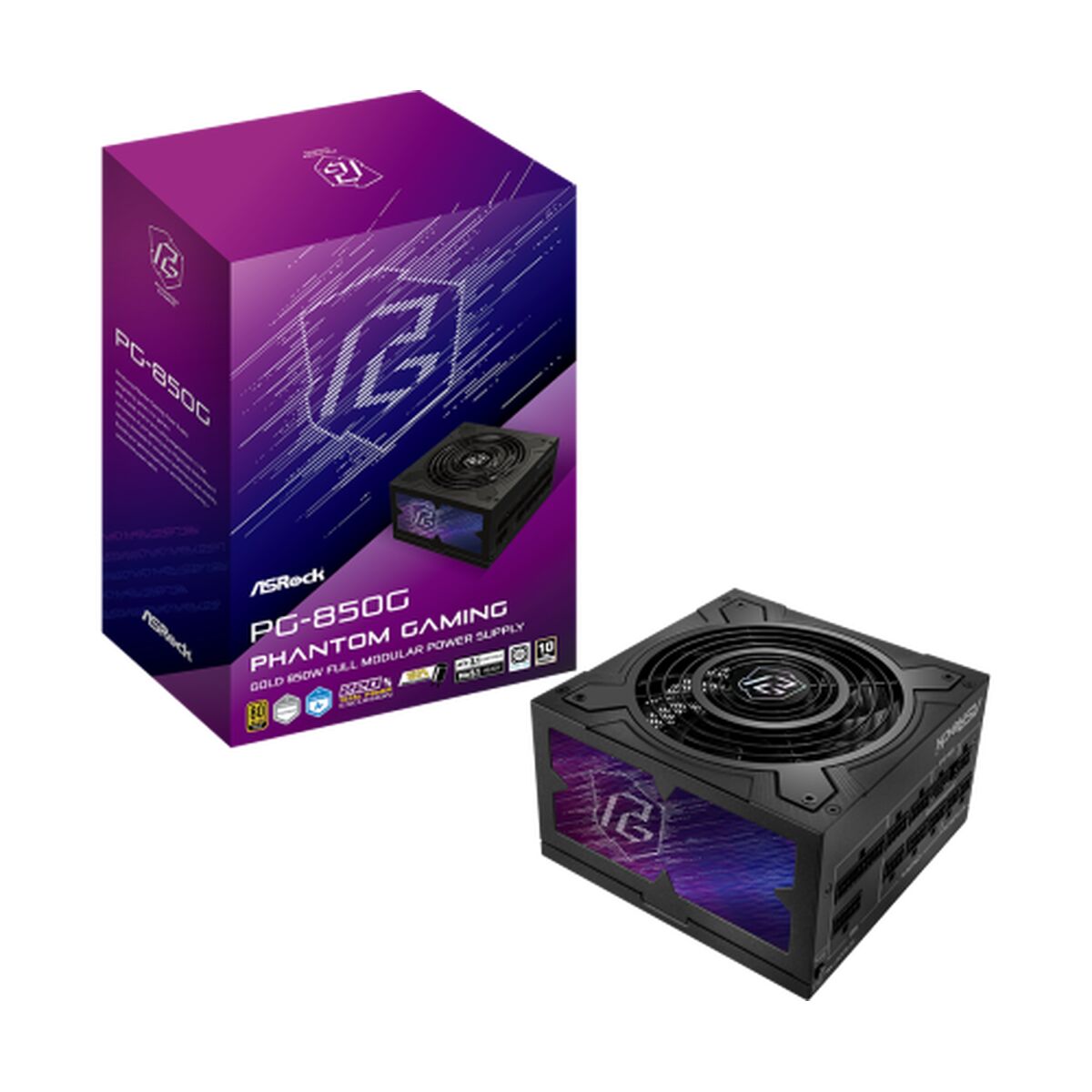 Immagine di Power supply ASRock 90-UXP085-GFEAAB 850 W 80 Plus Gold