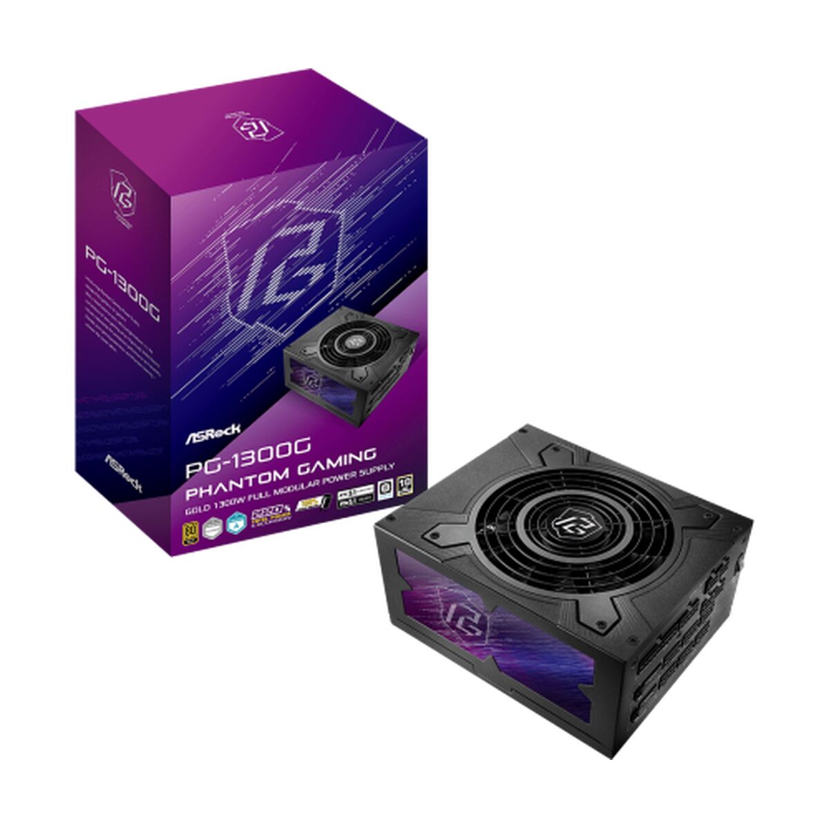 Immagine di Power supply ASRock 90-UXP130-GFEAAB 1300 W 80 Plus Gold