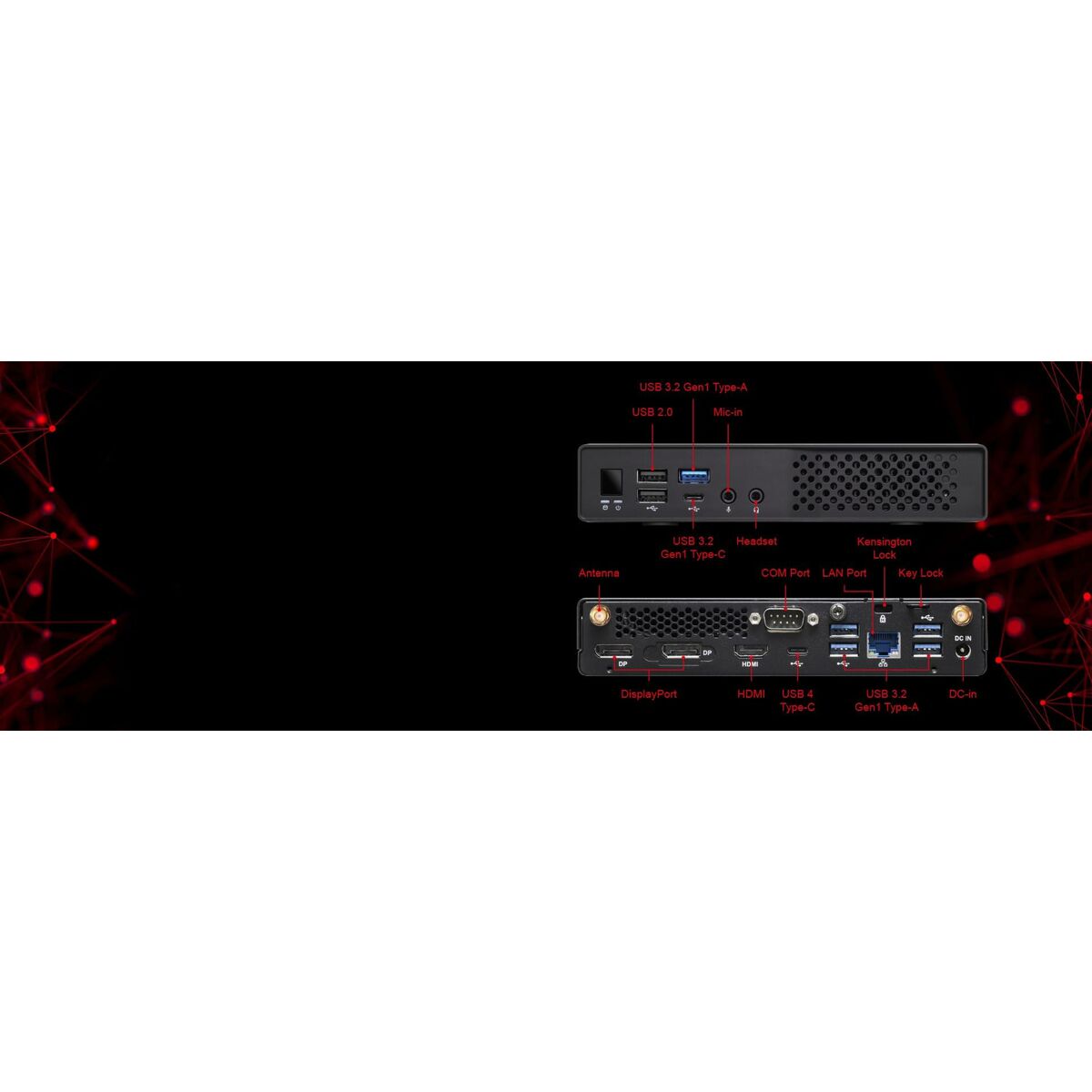 Afbeeldingen van Mini PC ASRock JPT/L6/X600/65W