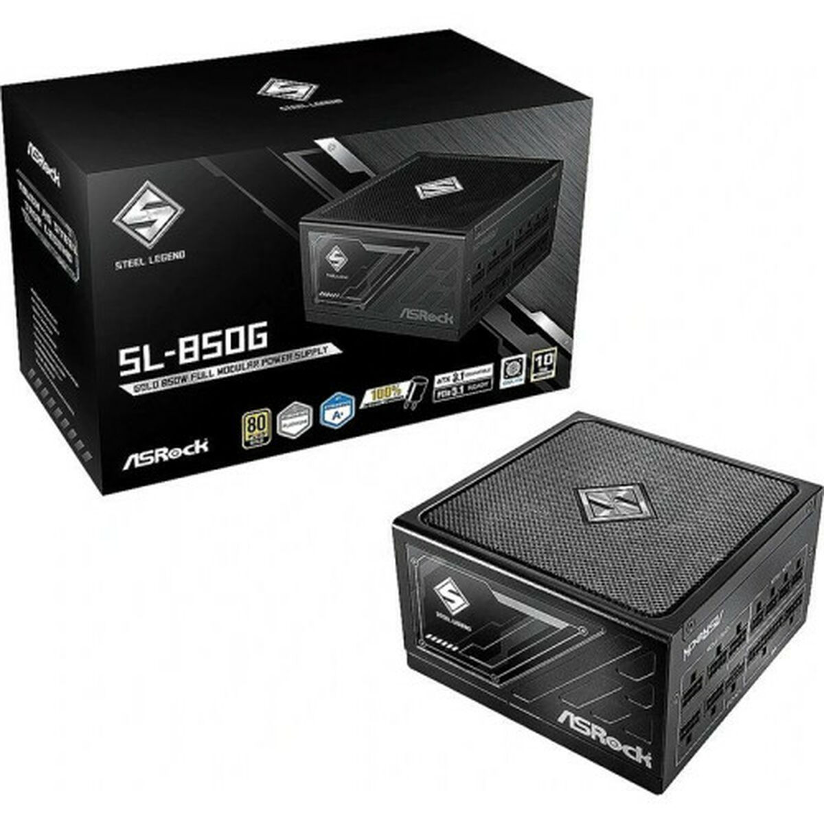 Immagine di Power supply ASRock 90-UXS085-GFEAAA 850 W 80 Plus Gold