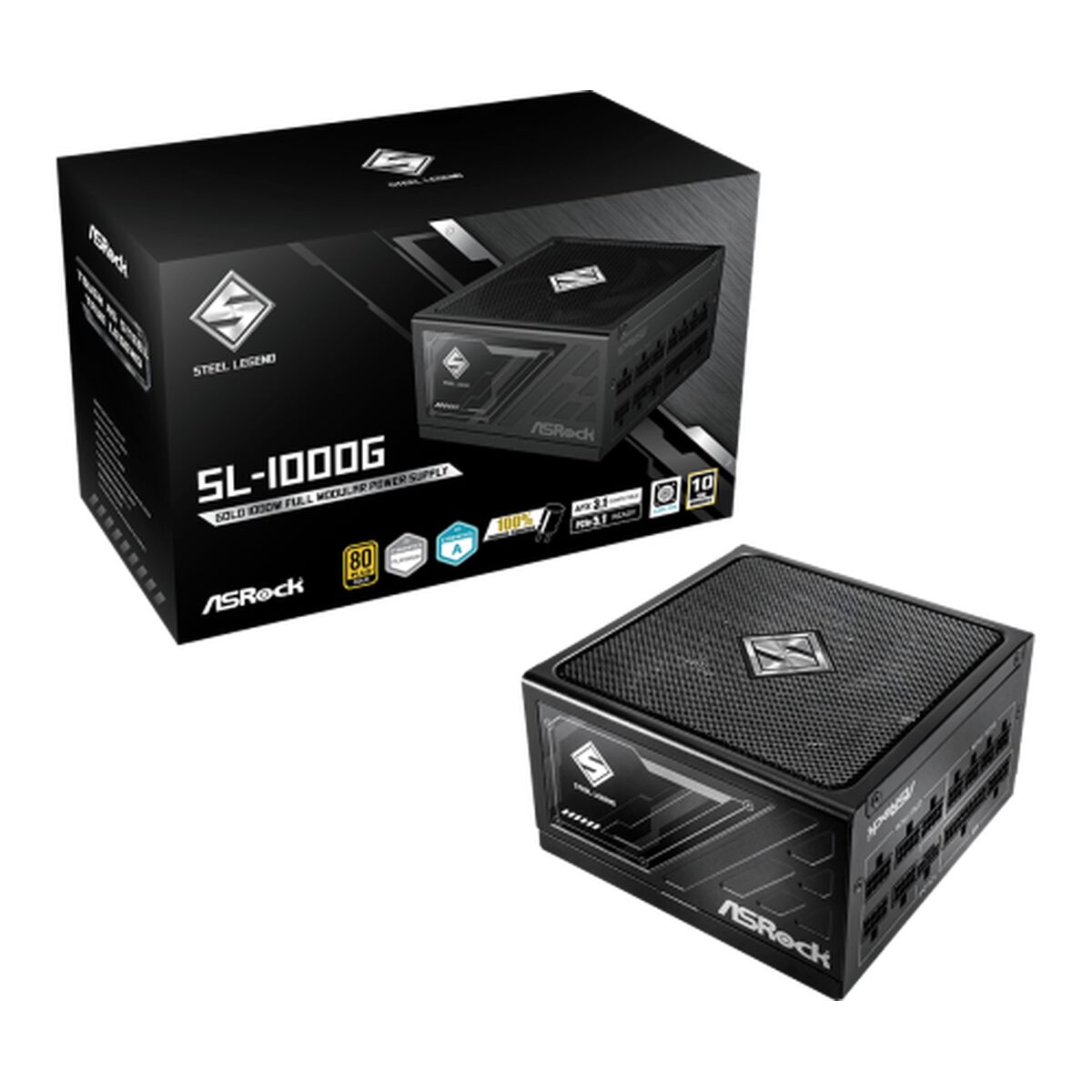Kép Power supply ASRock 90-UXS100-GFEAAA 1000 W 80 Plus Gold
