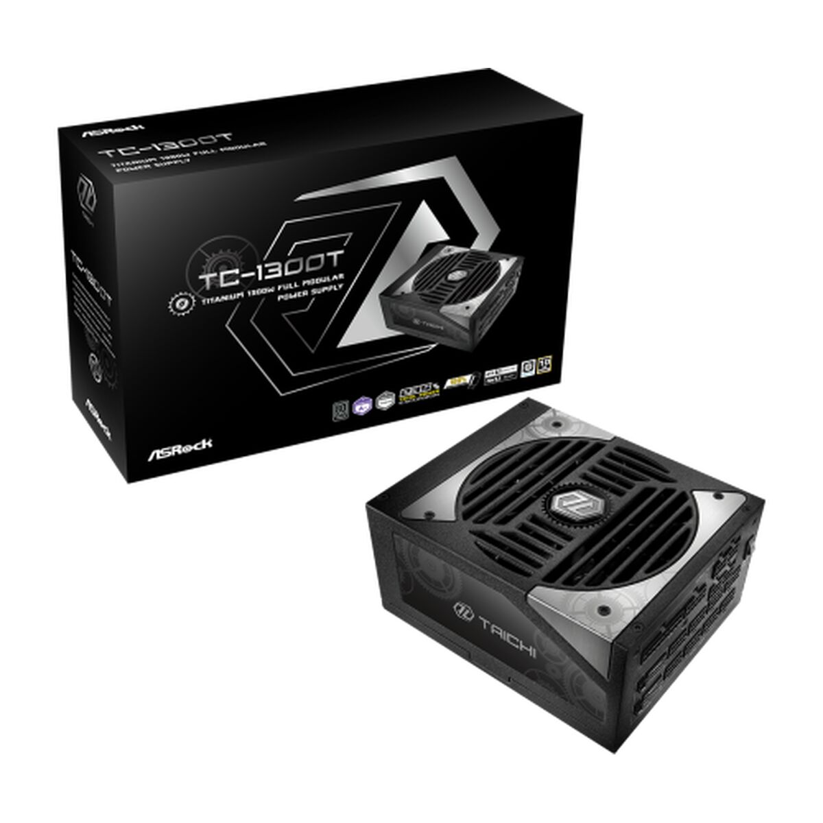 Picture of Power supply ASRock 90-UXT130-TFEAAB 1300 W 80 PLUS Titanium