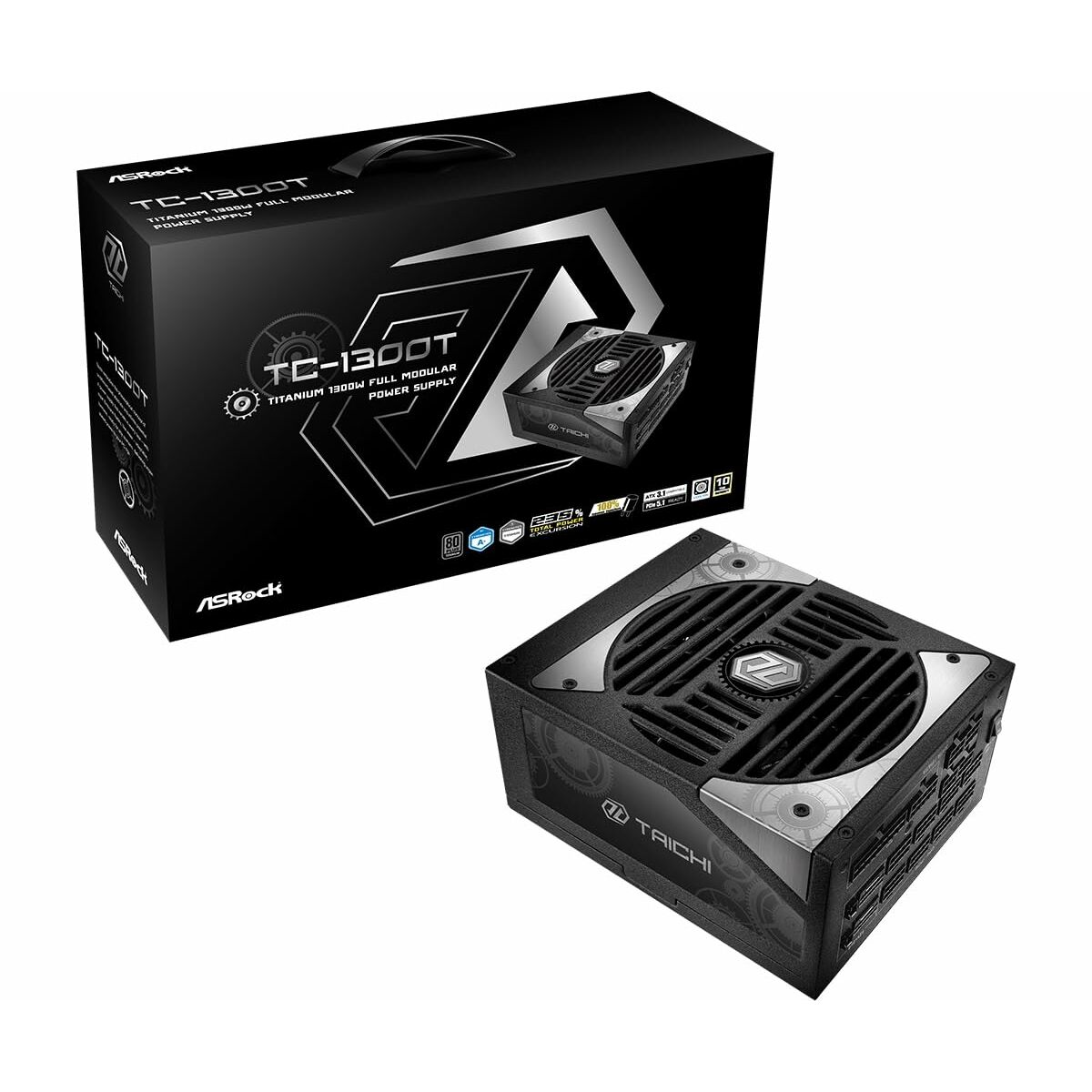 Picture of Power supply ASRock 90-UXT130-TFEAAB 1300 W 80 PLUS Titanium