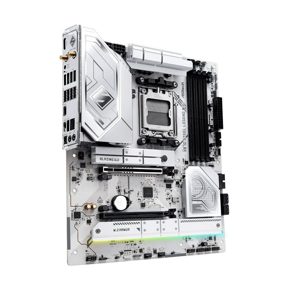 Picture of Motherboard ASRock X870 Steel Legend WiFi AMD X870 AMD AM5