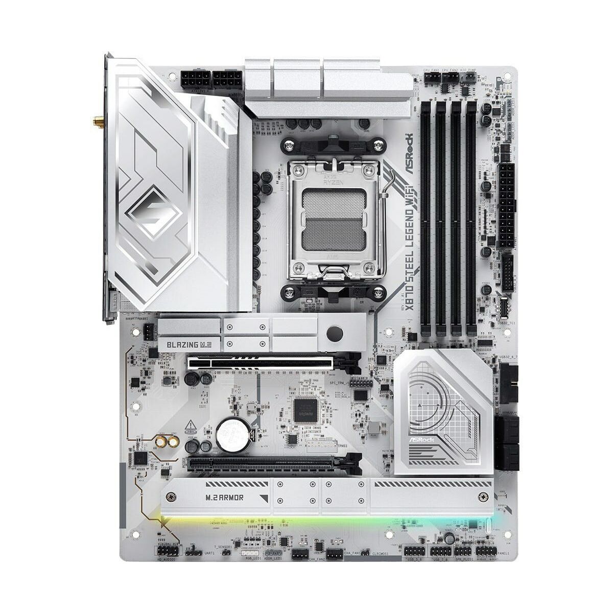 Picture of Motherboard ASRock X870 Steel Legend WiFi AMD X870 AMD AM5
