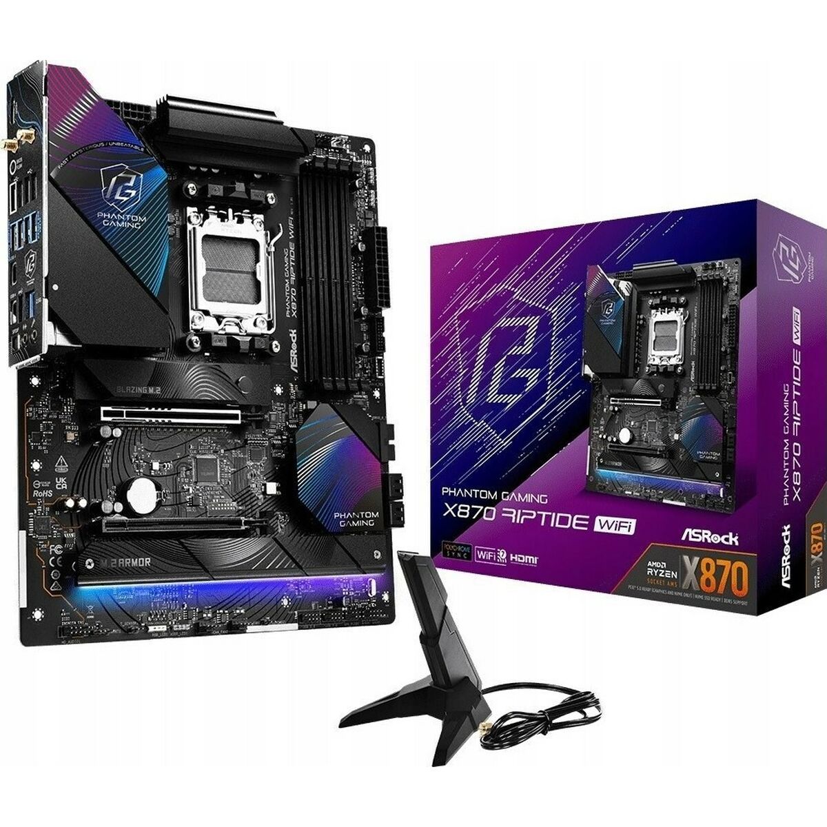 Picture of Motherboard ASRock X870 Riptide WiFi AMD X870