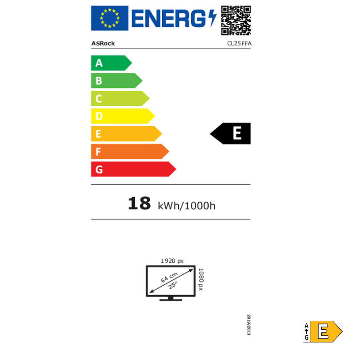 Picture of Monitor ASRock CL25FFA