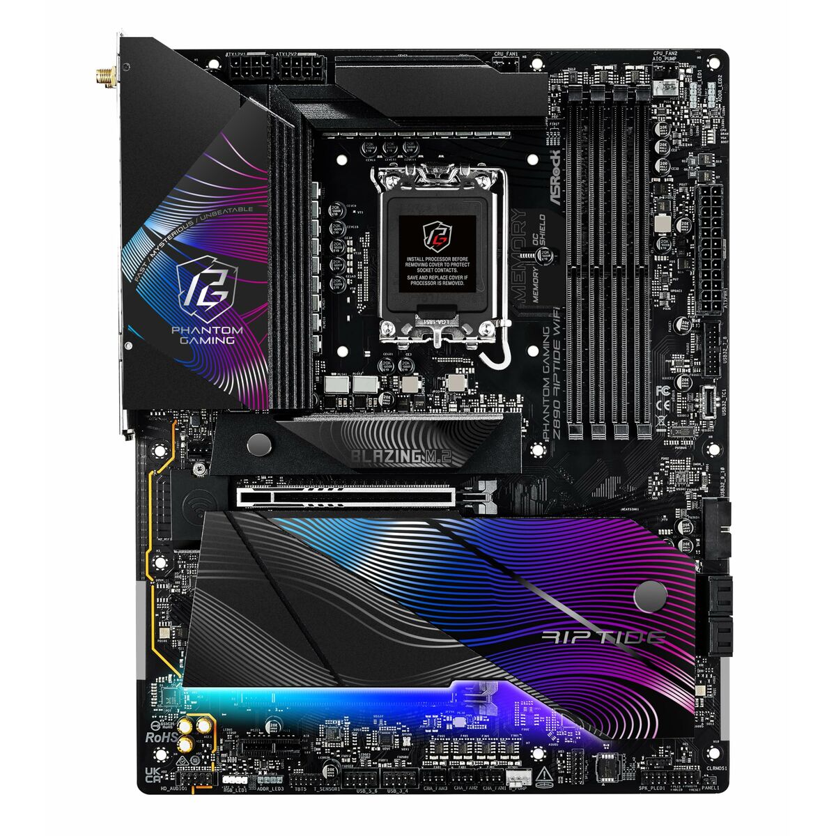 Afbeeldingen van Motherboard ASRock Z890 Riptide WiFi Intel Z890 LGA 1851