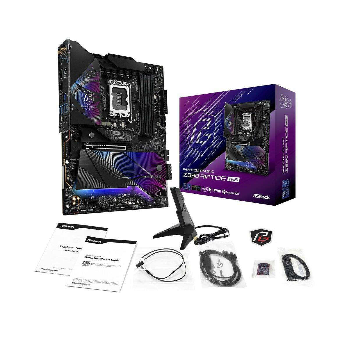 Afbeeldingen van Motherboard ASRock Z890 Riptide WiFi Intel Z890 LGA 1851