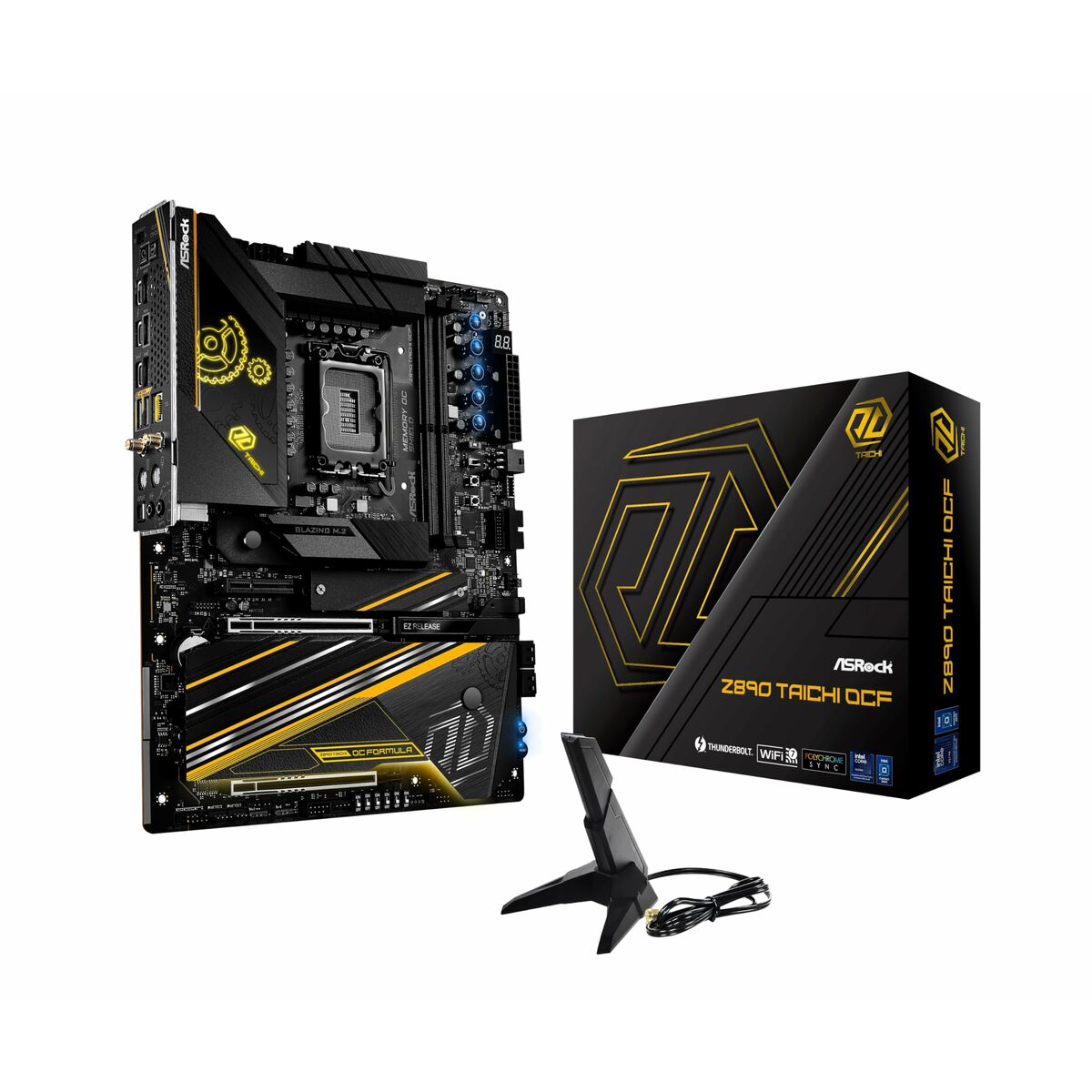 Afbeeldingen van Motherboard ASRock Z890 TAICHI OCF LGA 1851 Intel Z890
