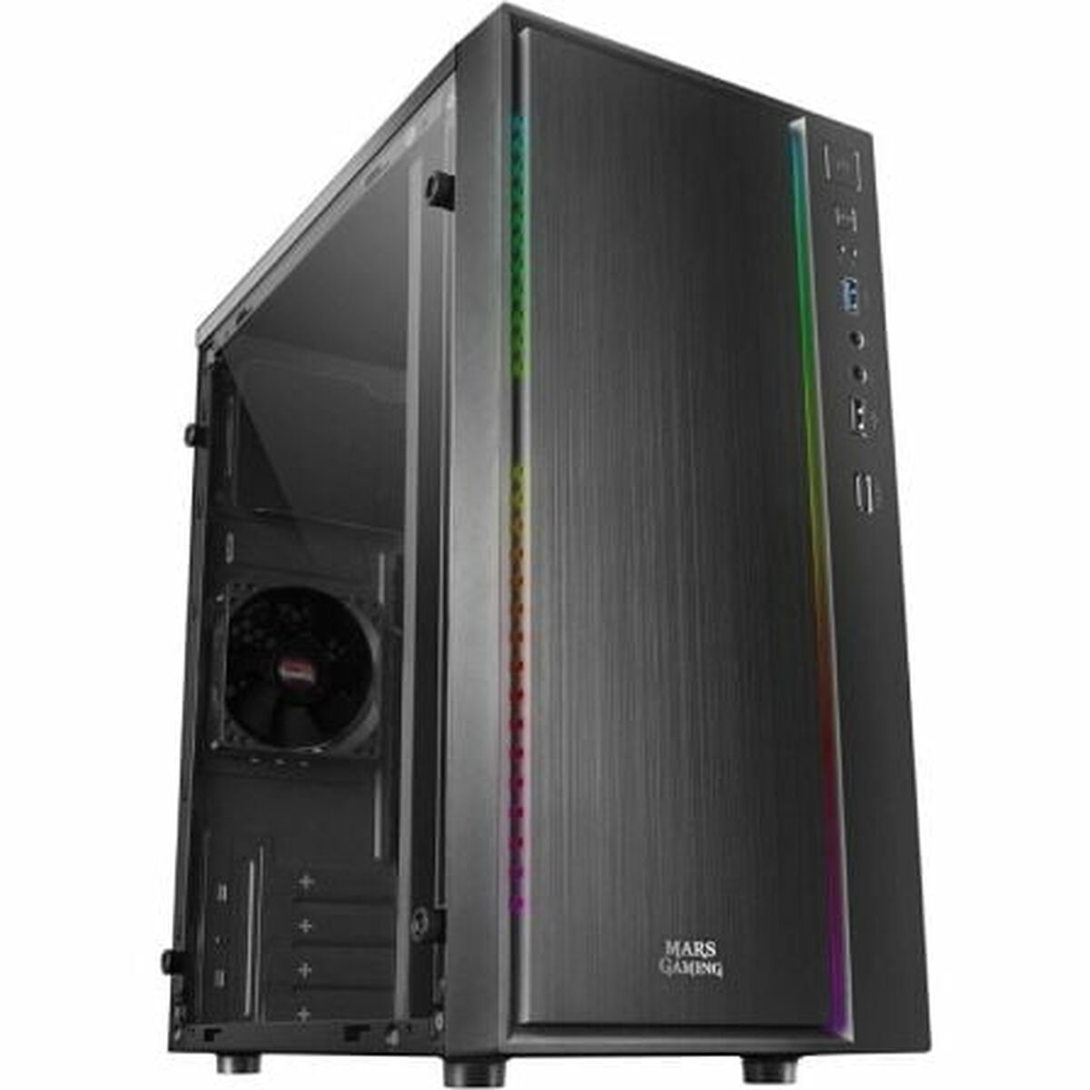 Picture of ATX Mini-tower Box Case Mars Gaming MCM Black