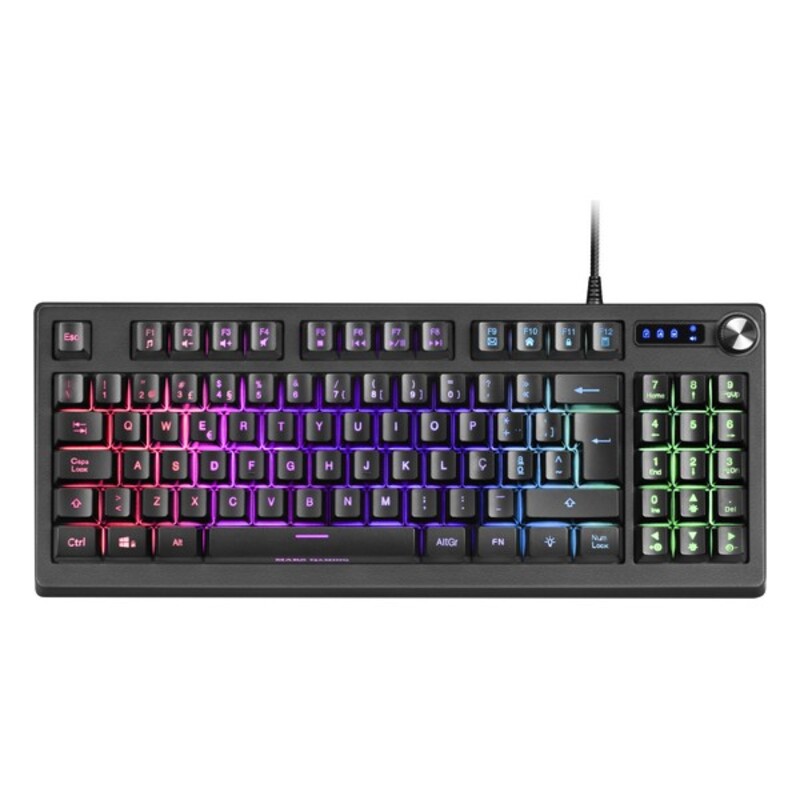 Gaming-tastatur Mars Gaming MKREVO LED RGB