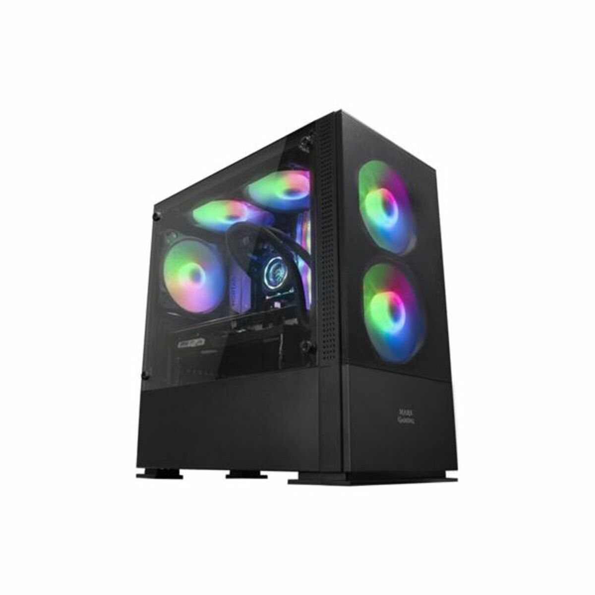 Afbeeldingen van ATX/mATX Semi-tower Box Mars Gaming LED RGB LED RGB Micro ATX