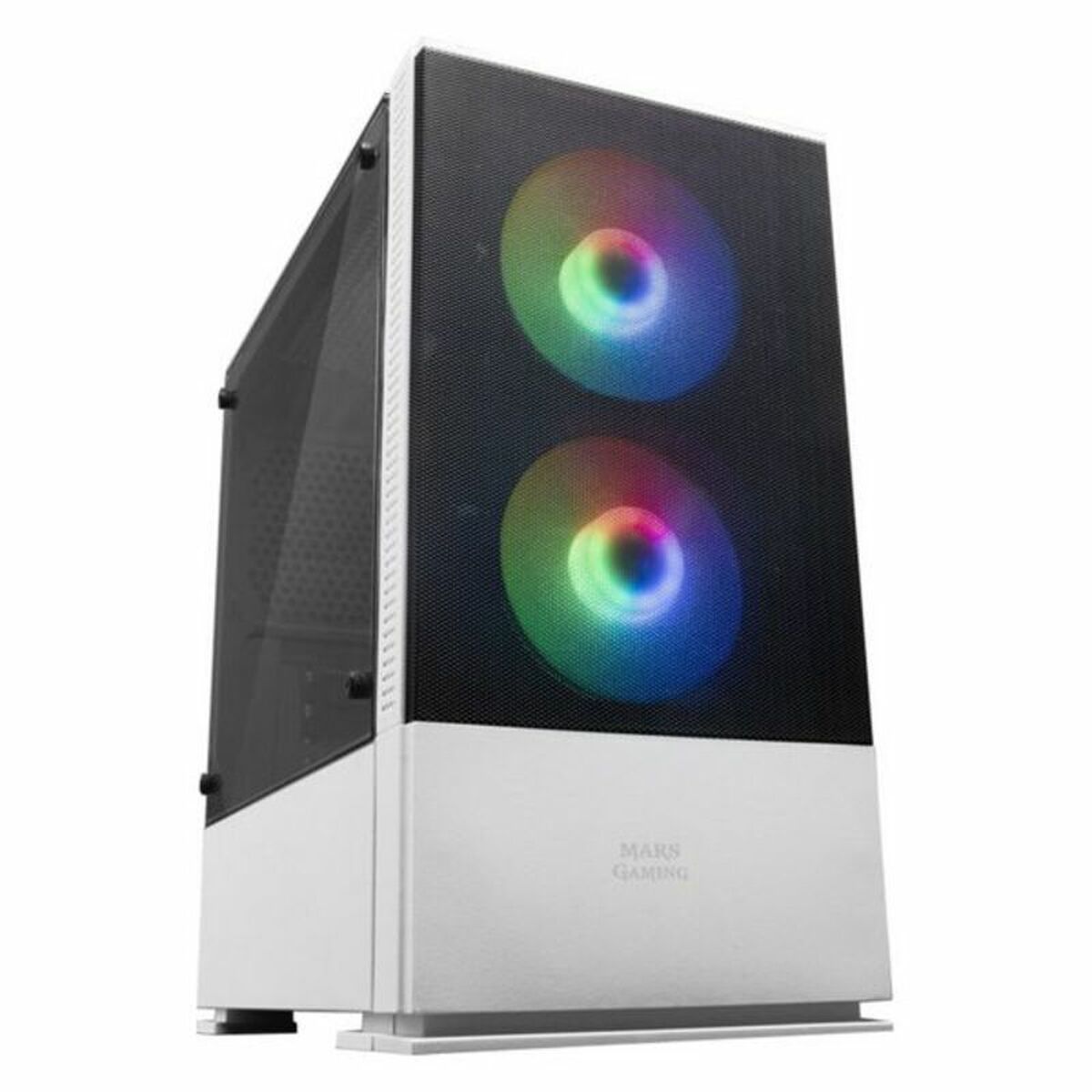 Afbeeldingen van ATX/mATX Semi-tower Box Mars Gaming LED RGB LED RGB Micro ATX