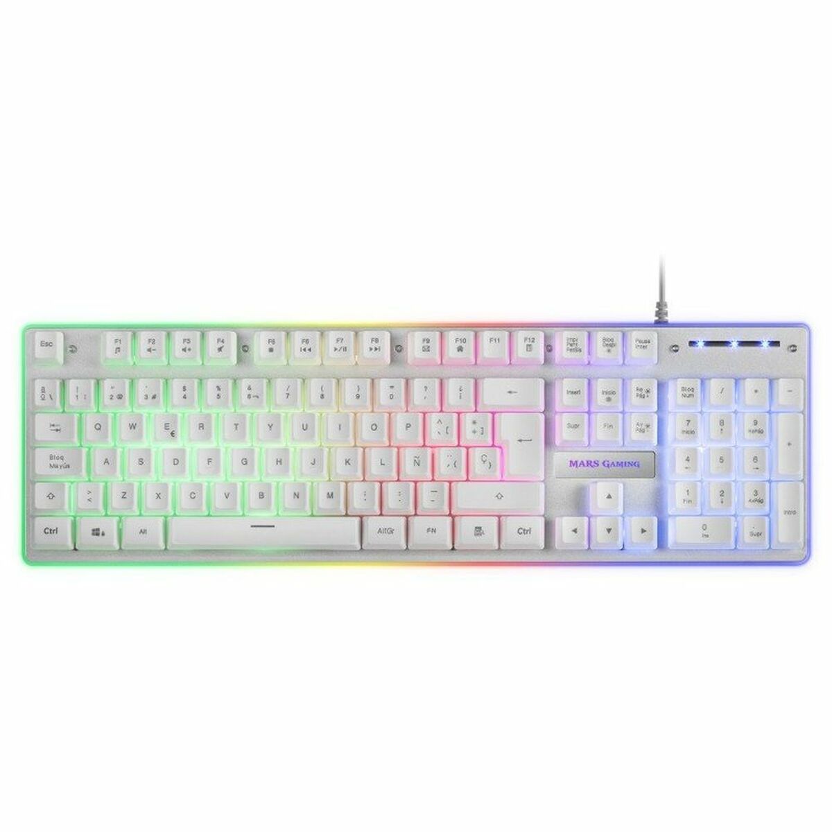 Afbeeldingen van Keyboard with Gaming Mouse Mars Gaming MCPX