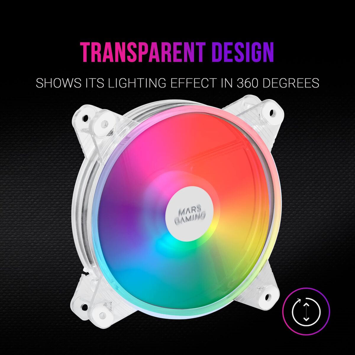 Bild von Laptop Fan Mars Gaming MFD Ø 12 cm (1 Unit)