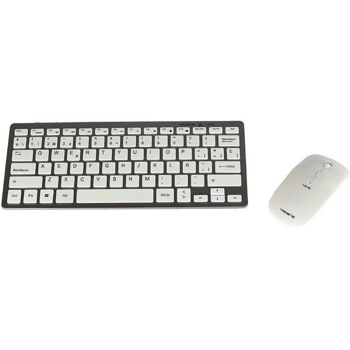 Picture of Keyboard and Wireless Mouse Tacens Levis Combo V2 White Gaming