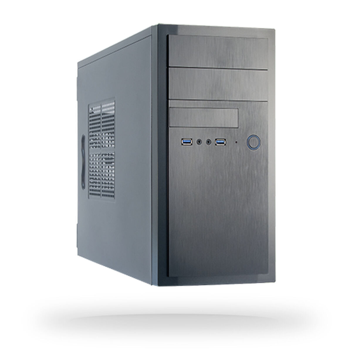 Κουτί Μέσος Πύργος ATX Chieftec HT-01B-350GPB Μαύρο
