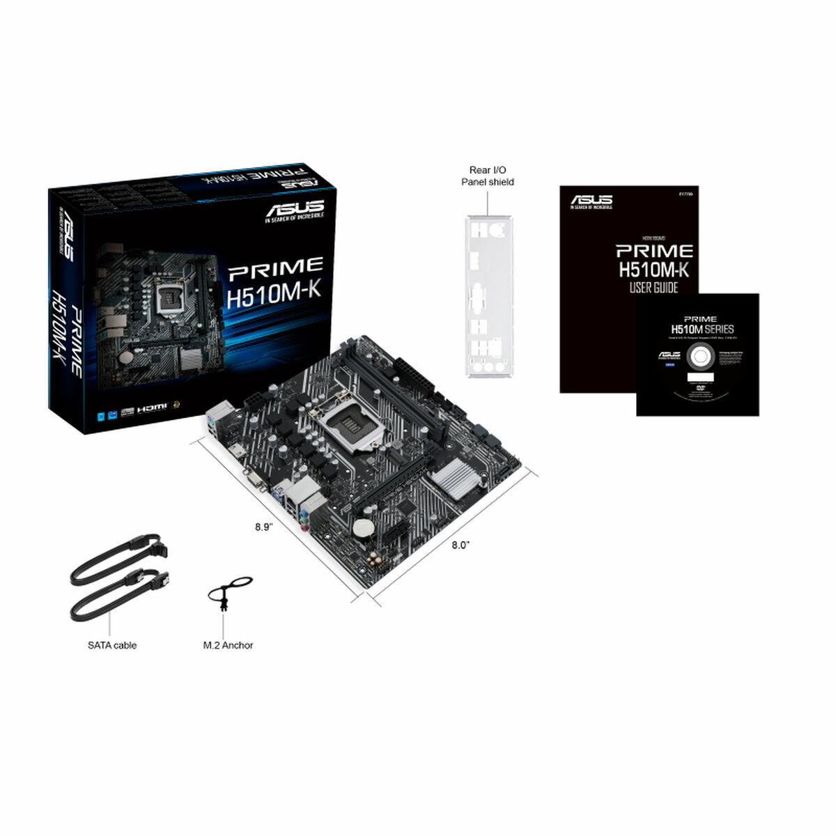 Afbeeldingen van Motherboard Asus Intel H510 LGA 1200