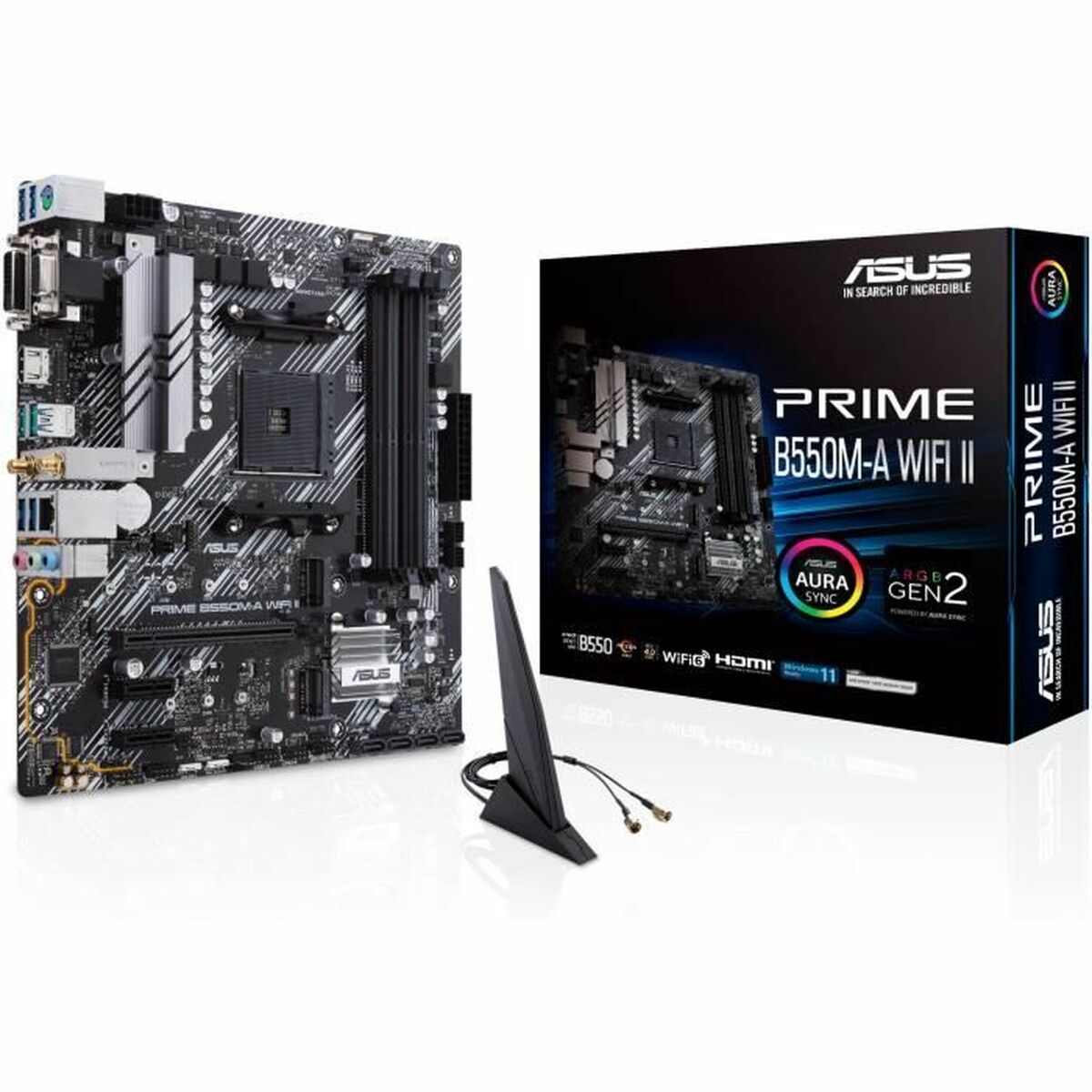 Afbeeldingen van Motherboard Asus AMD AM4 AMD B550 AMD
