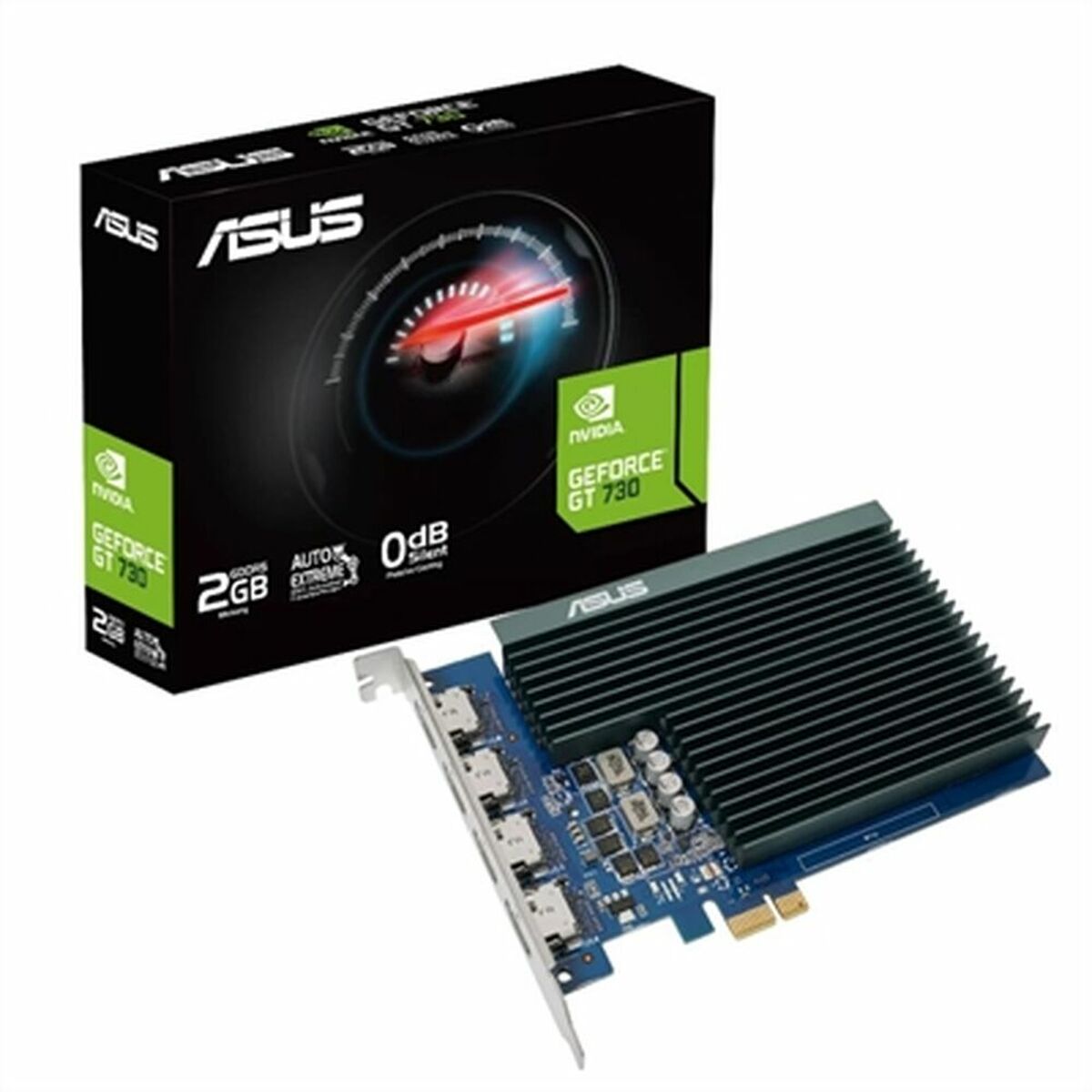 Graphics card Asus NVIDIA GT 730-4H-SL-2GD5 2 GB DDR5