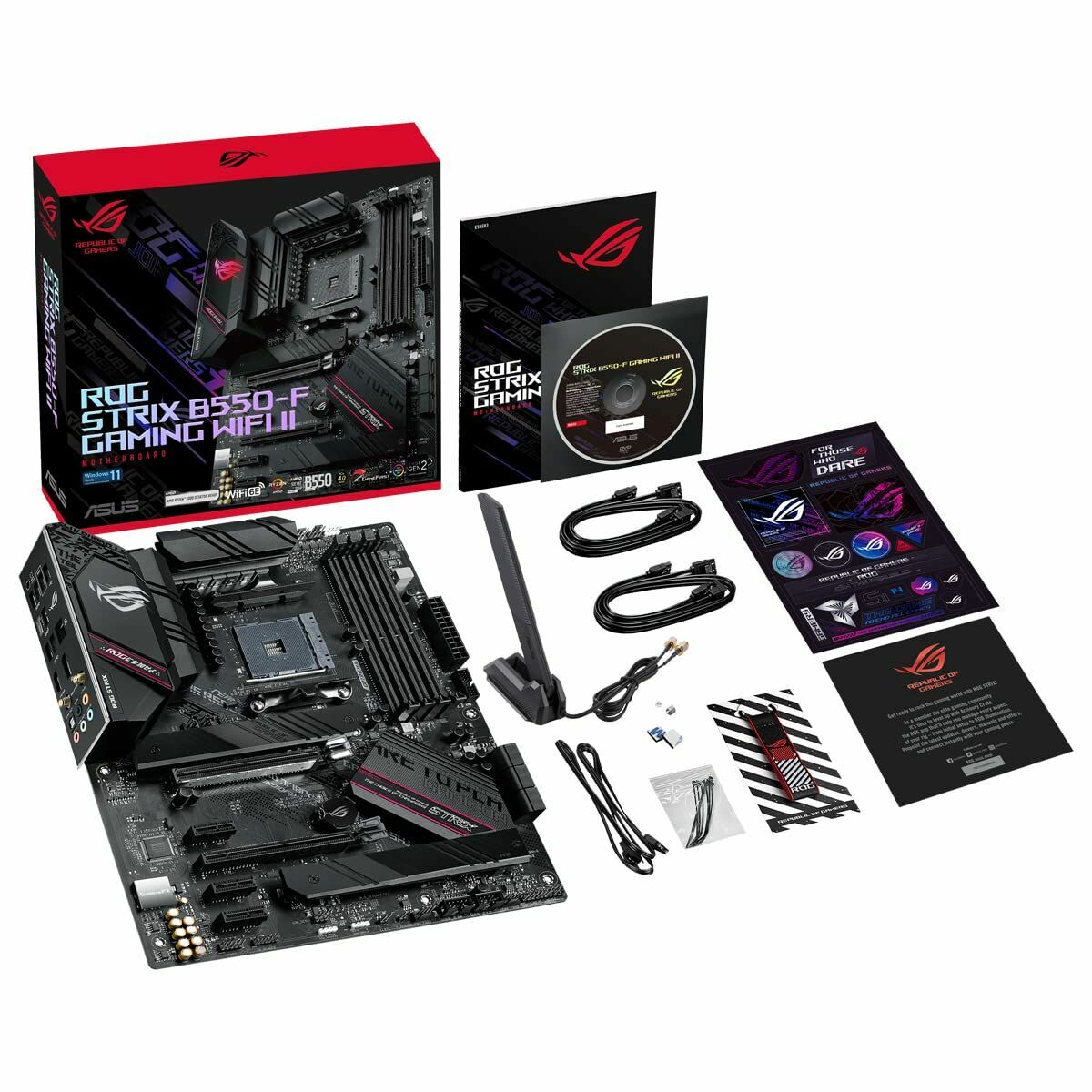Bild von Motherboard Asus ROG STRIX B550-F GAMING WIFI II AMD B550 AMD AMD AM4
