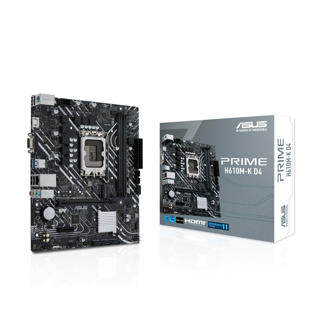 Picture of Motherboard Asus PRIME H610M-K D4 H610 LGA 1700