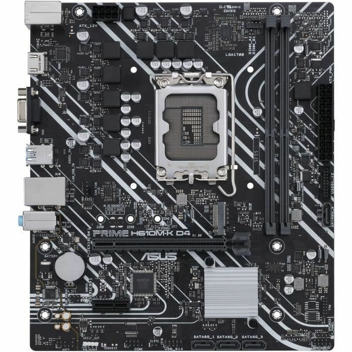 Picture of Motherboard Asus PRIME H610M-K D4 LGA 1700