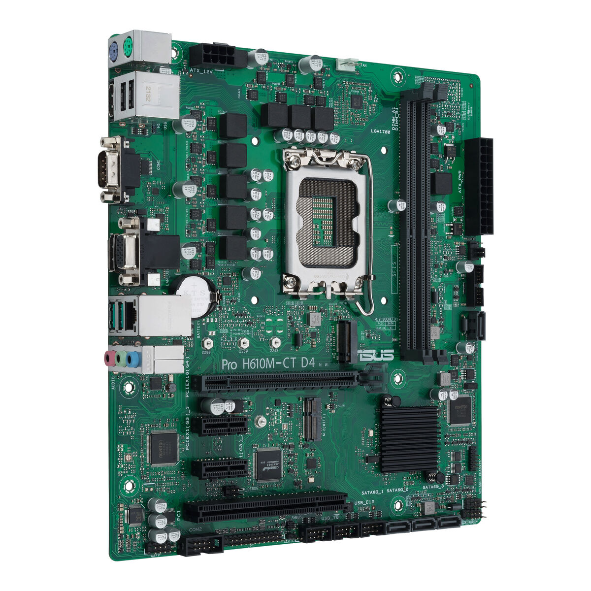 Afbeeldingen van Motherboard Asus PRO H610M-C D4-CSM LGA 1700 INTEL H610