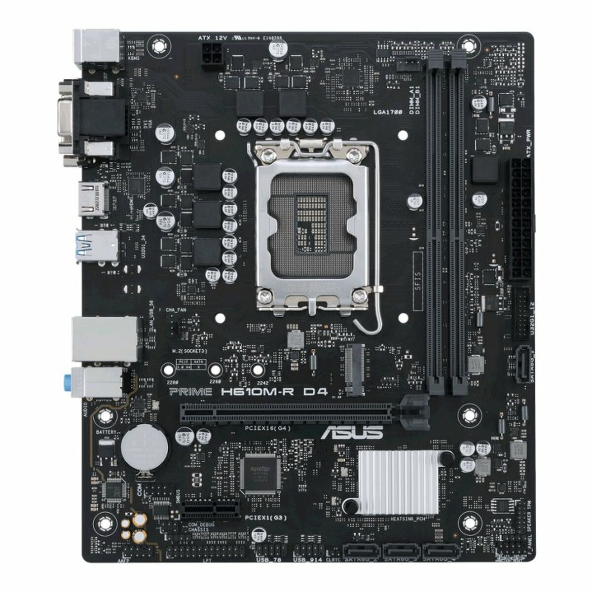 Picture of Motherboard Asus PRIME H610M-R D4 LGA 1700