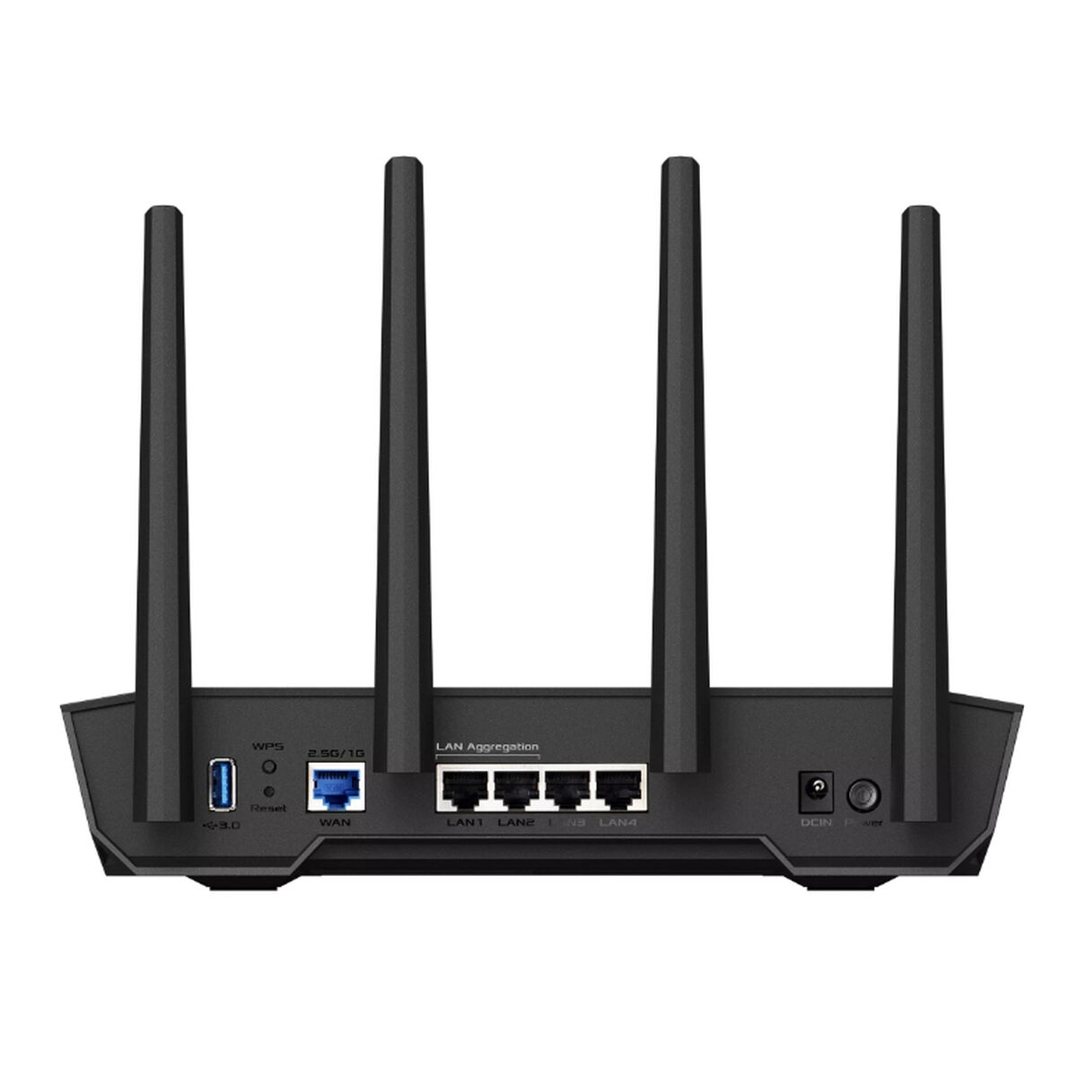 Afbeeldingen van Router Asus TUF-AX4200 AiMesh Black USB RJ45 Ethernet LAN USB 3.2 Wi-Fi