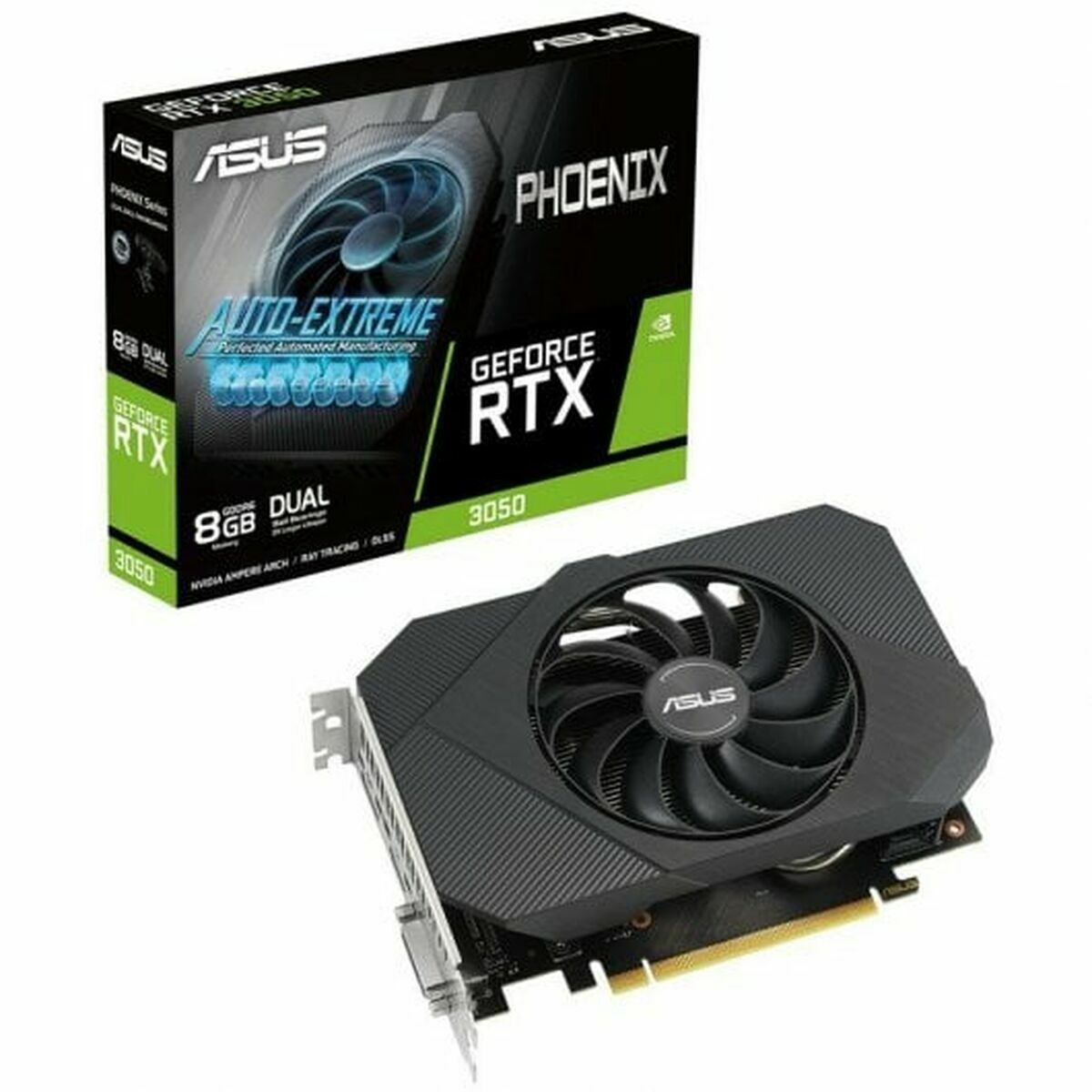Afbeeldingen van Graphics card Asus Nvidia GeForce RTX 3050 8 GB GDDR6