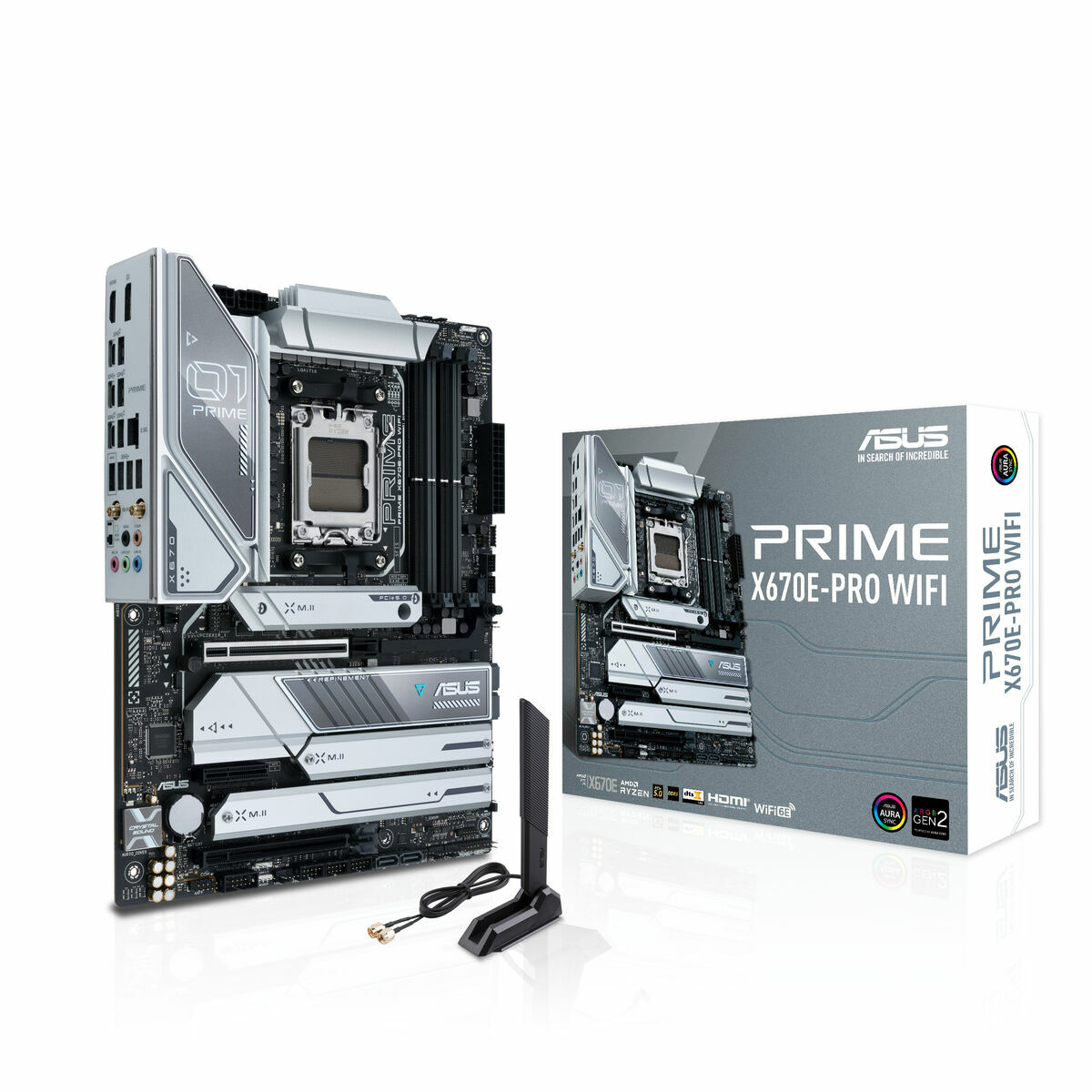 Carte Mère Asus PRIME X670E-PRO WIFI AMD AM5 AMD X670 AMD