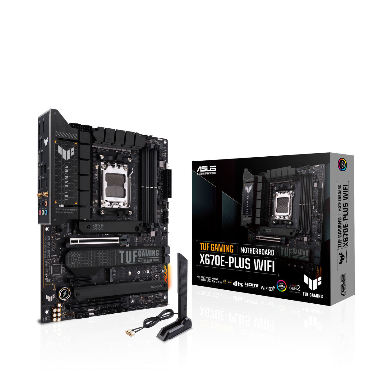 Scheda Madre Asus TUF GAMING X670E-PLUS WIFI AMD AMD X670 AMD AM5 LGA 1700
