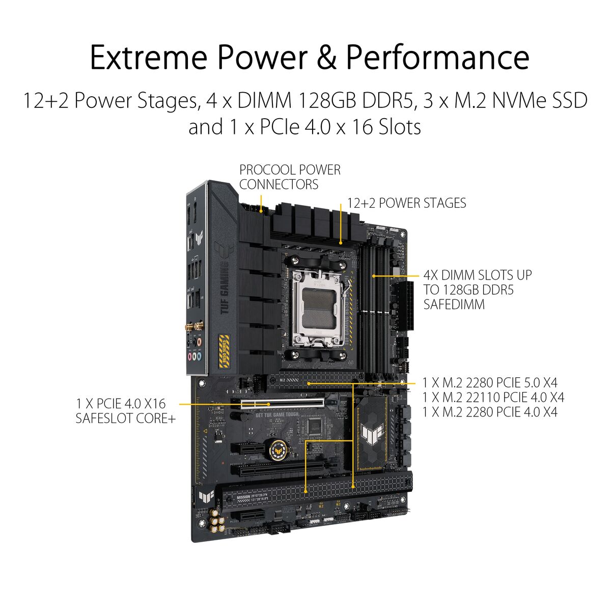 Afbeeldingen van Motherboard Asus AMD AM5 AMD AMD B650