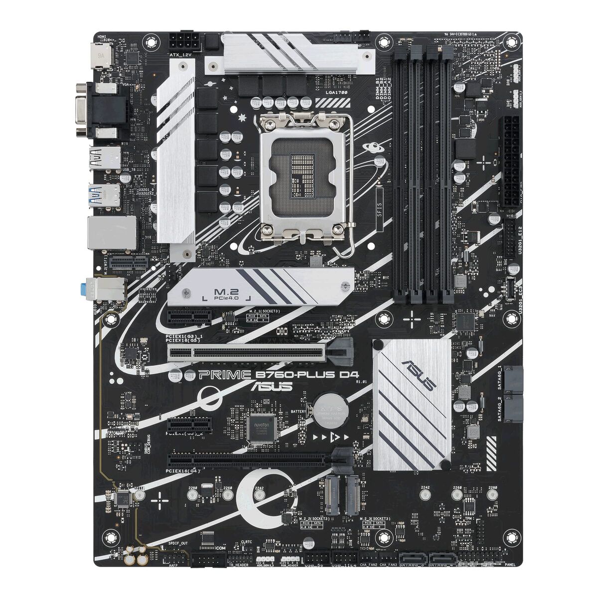 Motherboard Asus PRIME B760-PLUS D4 LGA 1700 - Thumbnail 4
