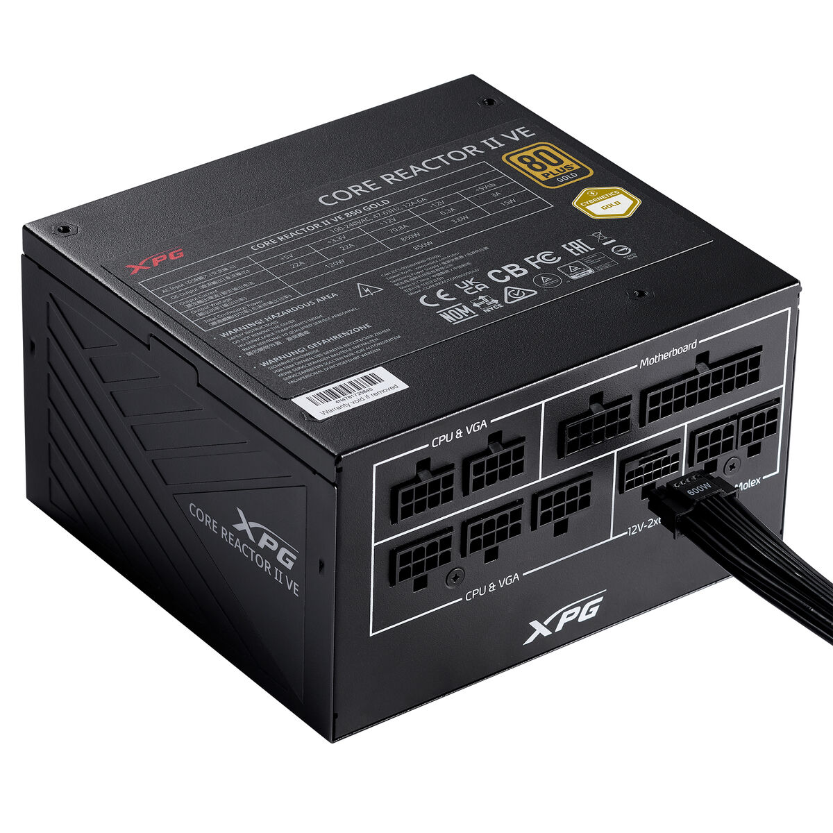 Afbeeldingen van Power supply XPG 75261435 850 W 80 Plus Gold