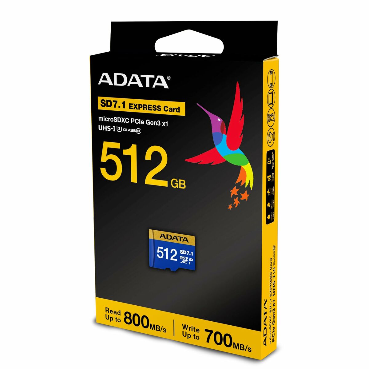 Afbeeldingen van Memory Card Adata UD512GEX3L1-C