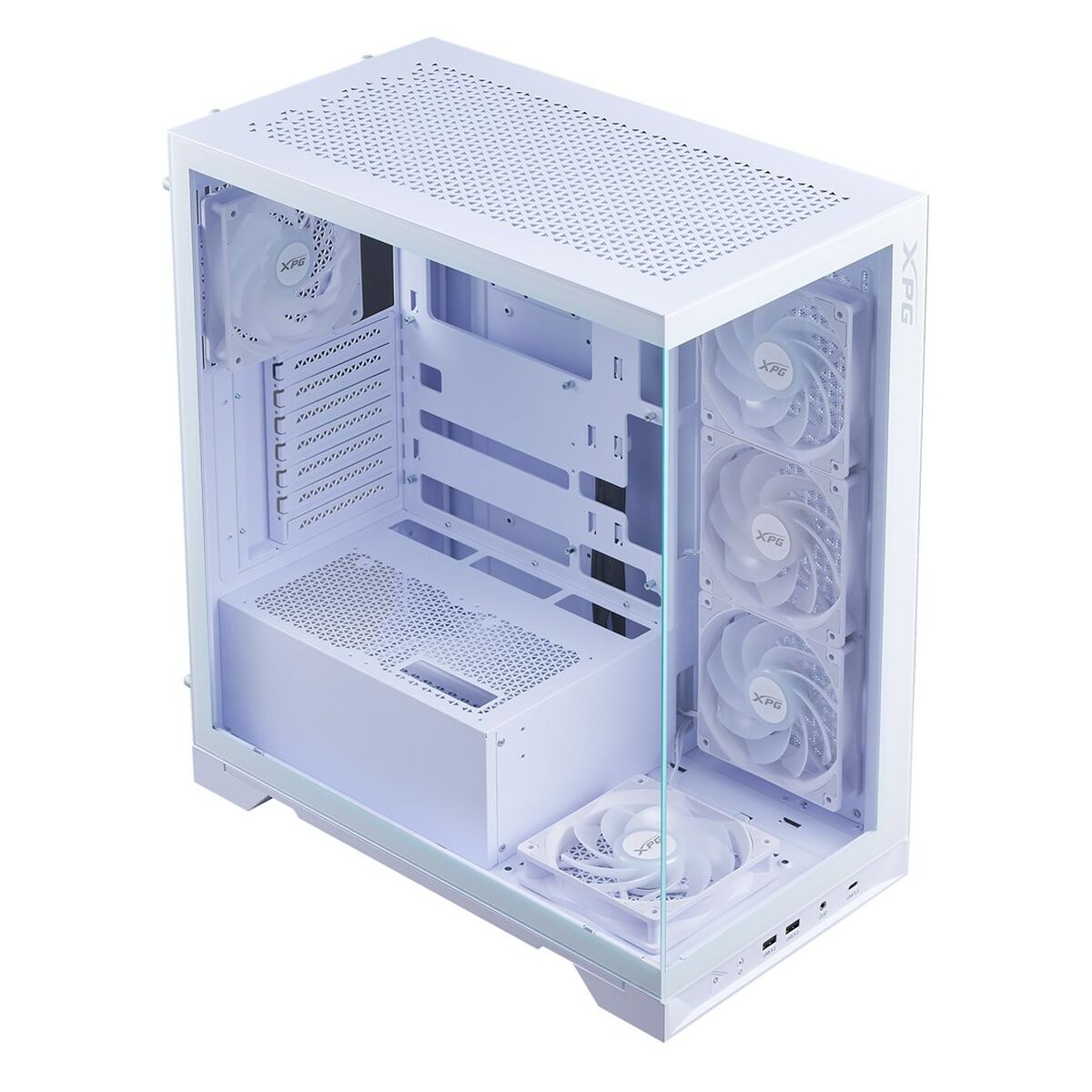 Κουτί Μέσος Πύργος ATX XPG 75261502 Λευκό