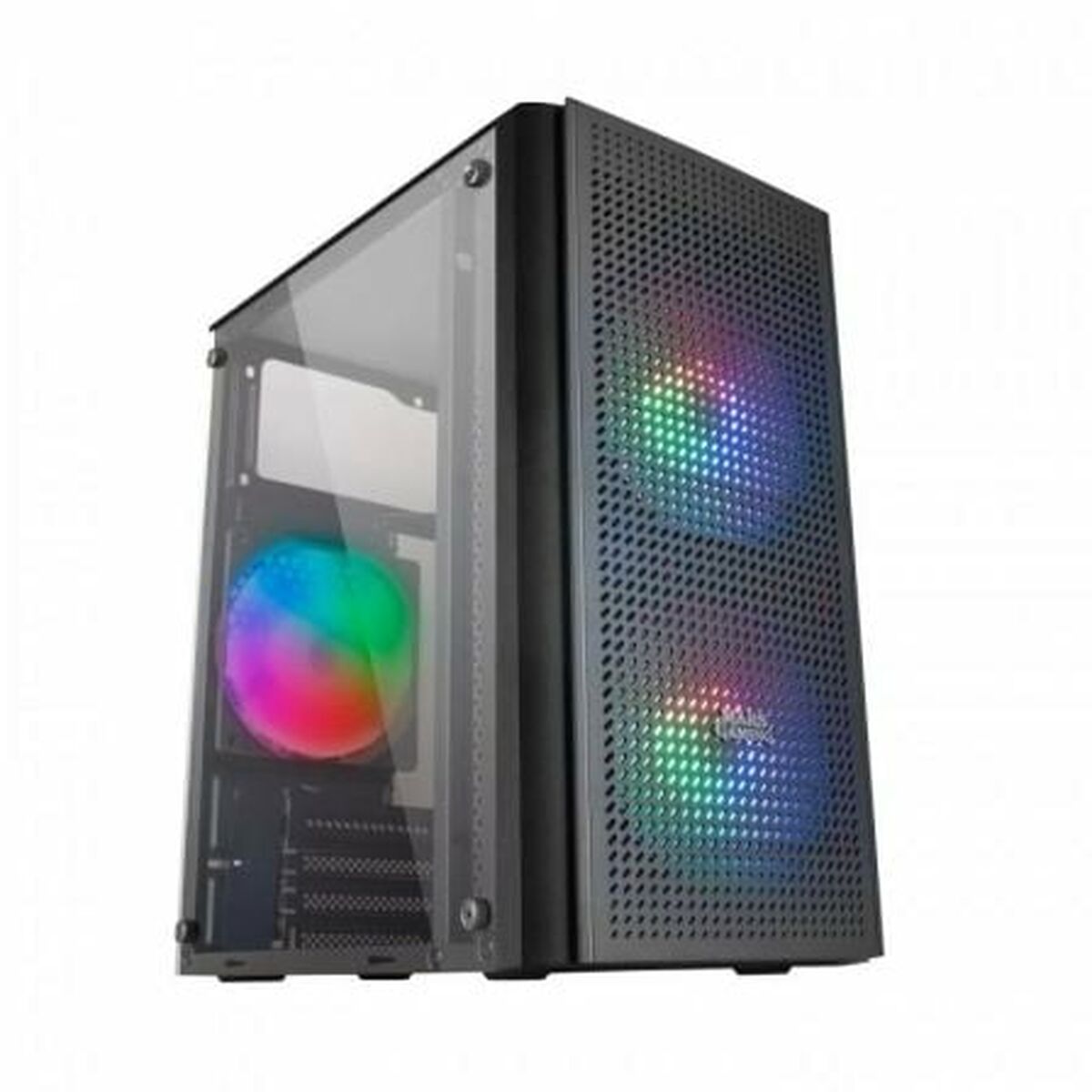Afbeeldingen van ATX Semi-tower Box Mars Gaming MC300 Black LED RGB RGB mATX