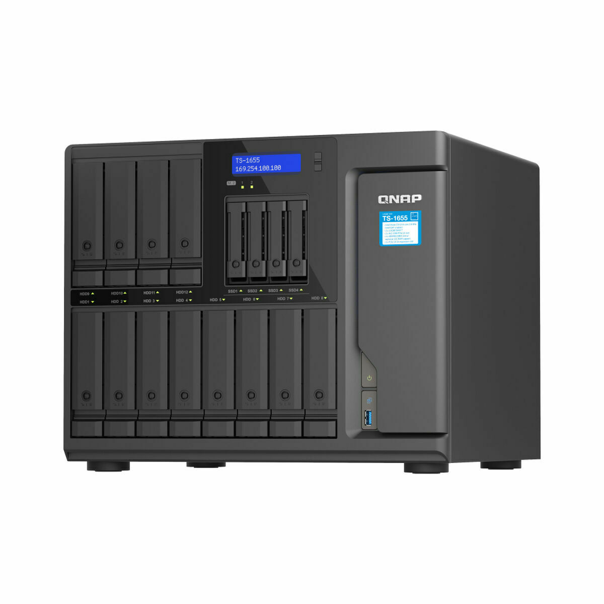 Bild von NAS Network Storage Qnap TS-1655-8G Black