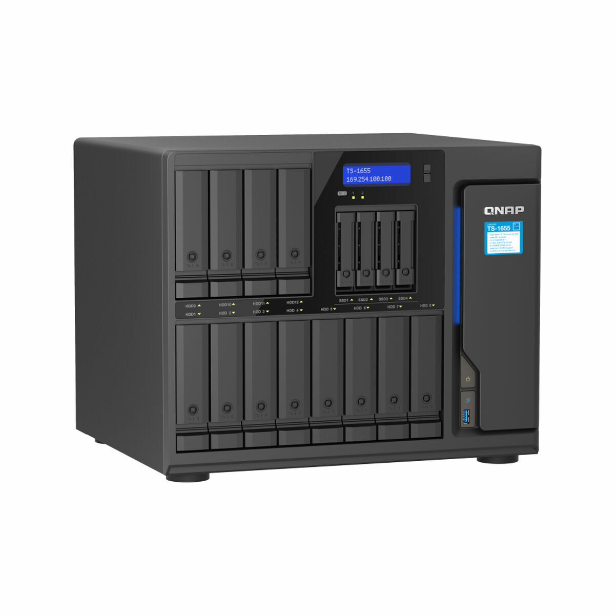 Bild von NAS Network Storage Qnap TS-1655-8G Black