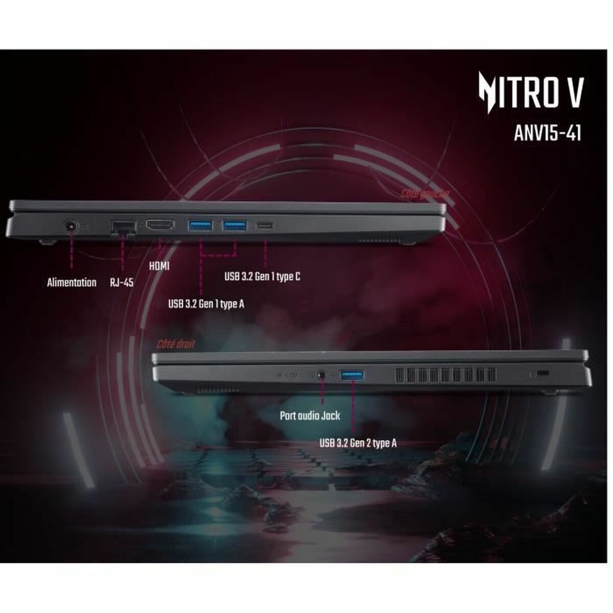 Afbeeldingen van Laptop Acer Nitro V 15 ANV15-41-R85W